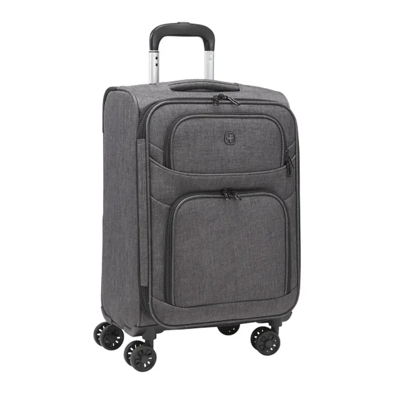Branded Wenger RPET Carry-On - 21" Graphite — view 7