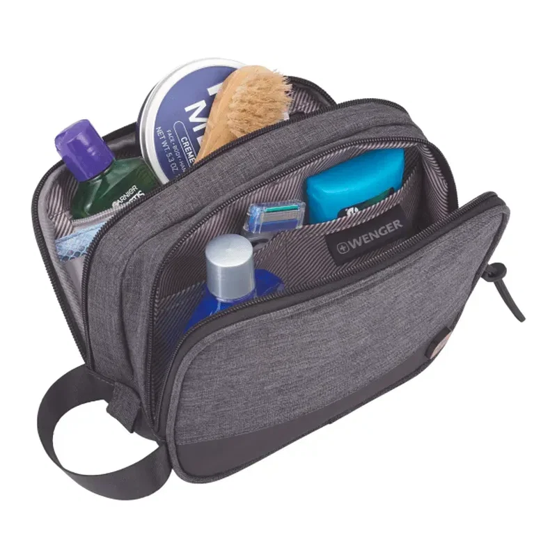 Wenger RPET Dual Compartment Dopp Kit — view 6
