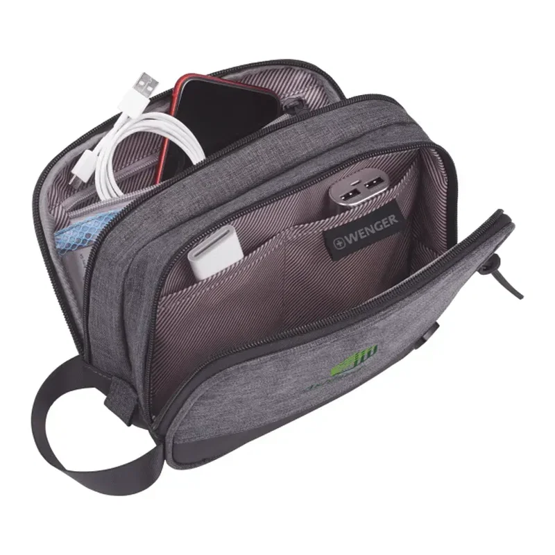 Wenger RPET Dual Compartment Dopp Kit — view 9