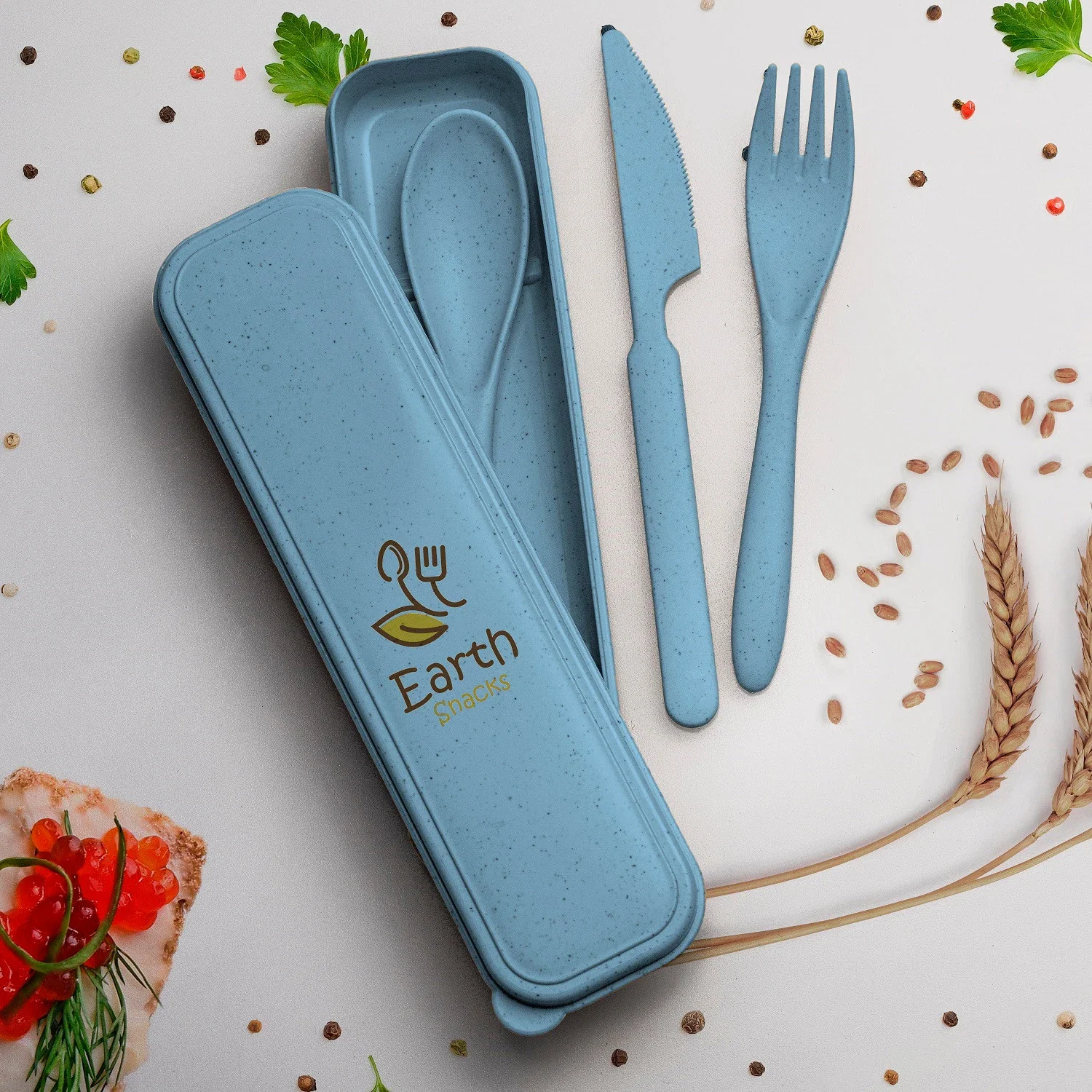 Wheat Straw Cutlery Set — view 2