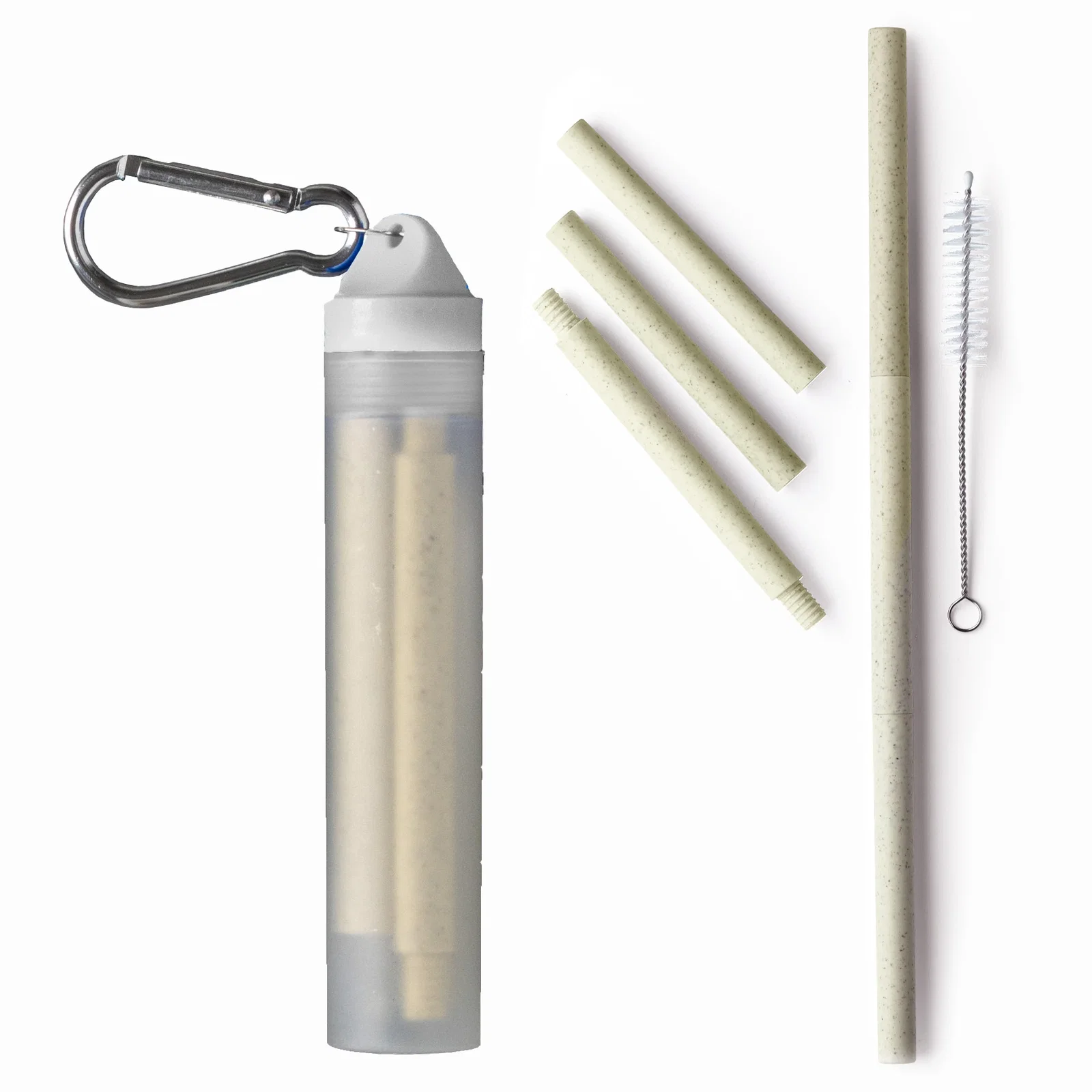 Wheat Straw Plastic Keychain Set — view 3