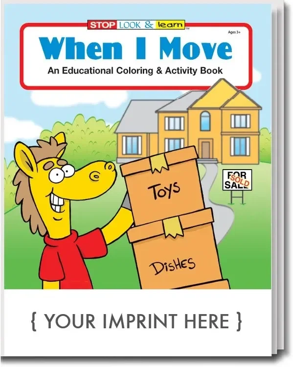 When I Move Coloring & Activity Book