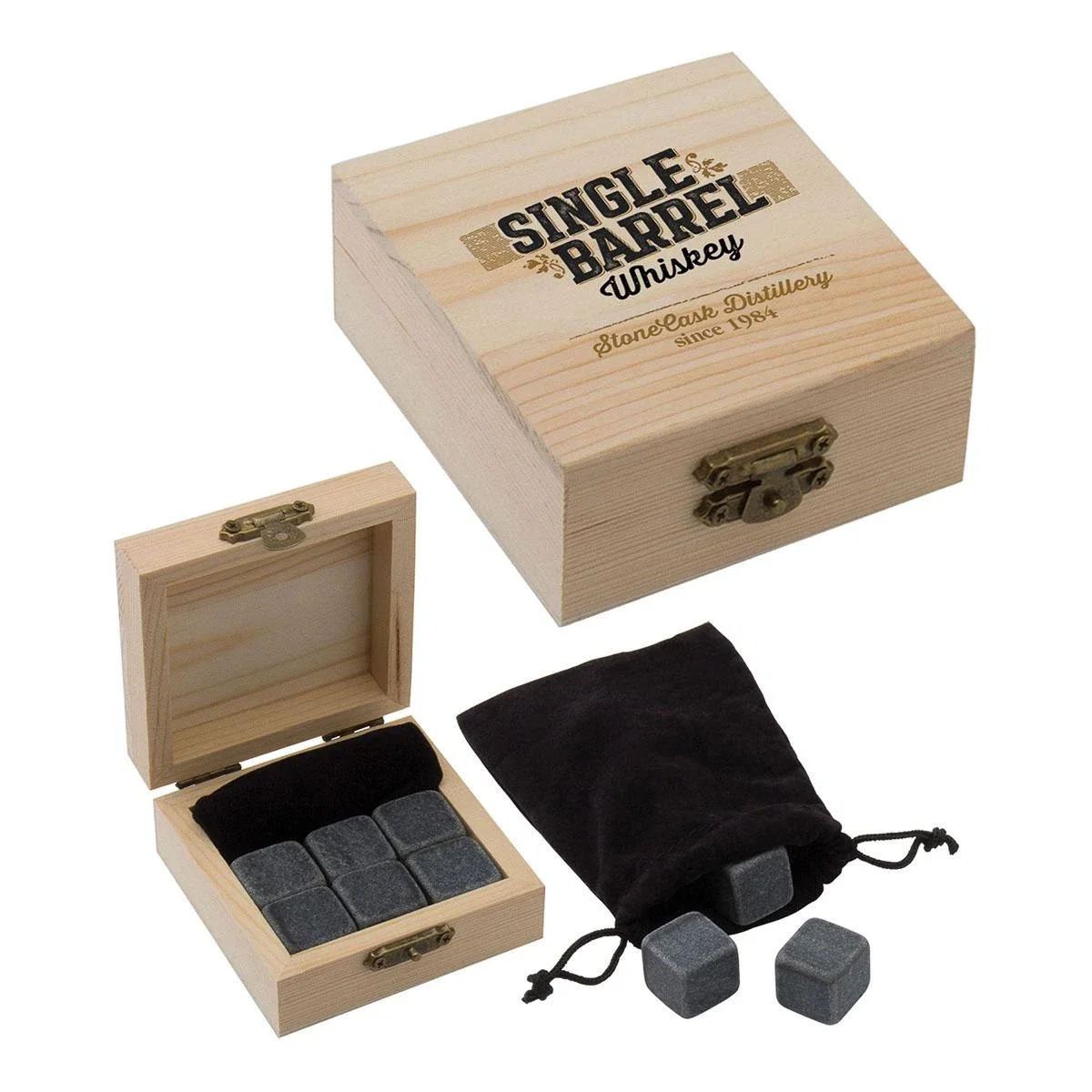 Personalized Whiskey Stone Set — view 2