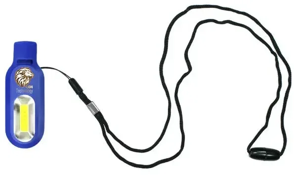 COB Light Whistle Lanyard with Logo - Promotional Safety Item — view 10