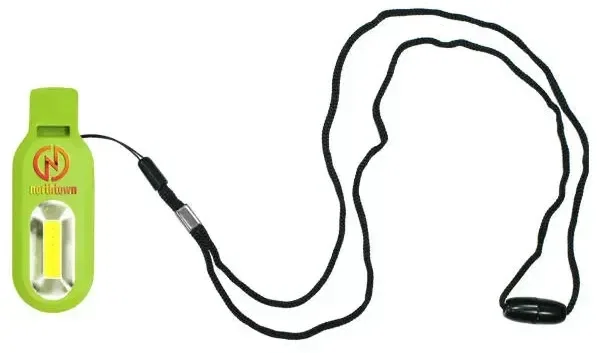 COB Light Whistle Lanyard with Logo - Promotional Safety Item — view 11