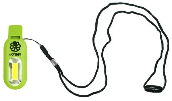 COB Light Whistle Lanyard with Logo - Promotional Safety Item — view 2