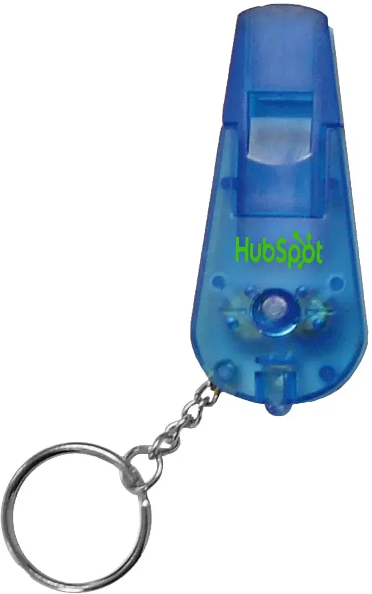 Whistle Keychain with LED Light — view 2
