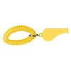 Whistle With Coil in Yellow