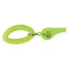 Whistle With Coil in Lime Green