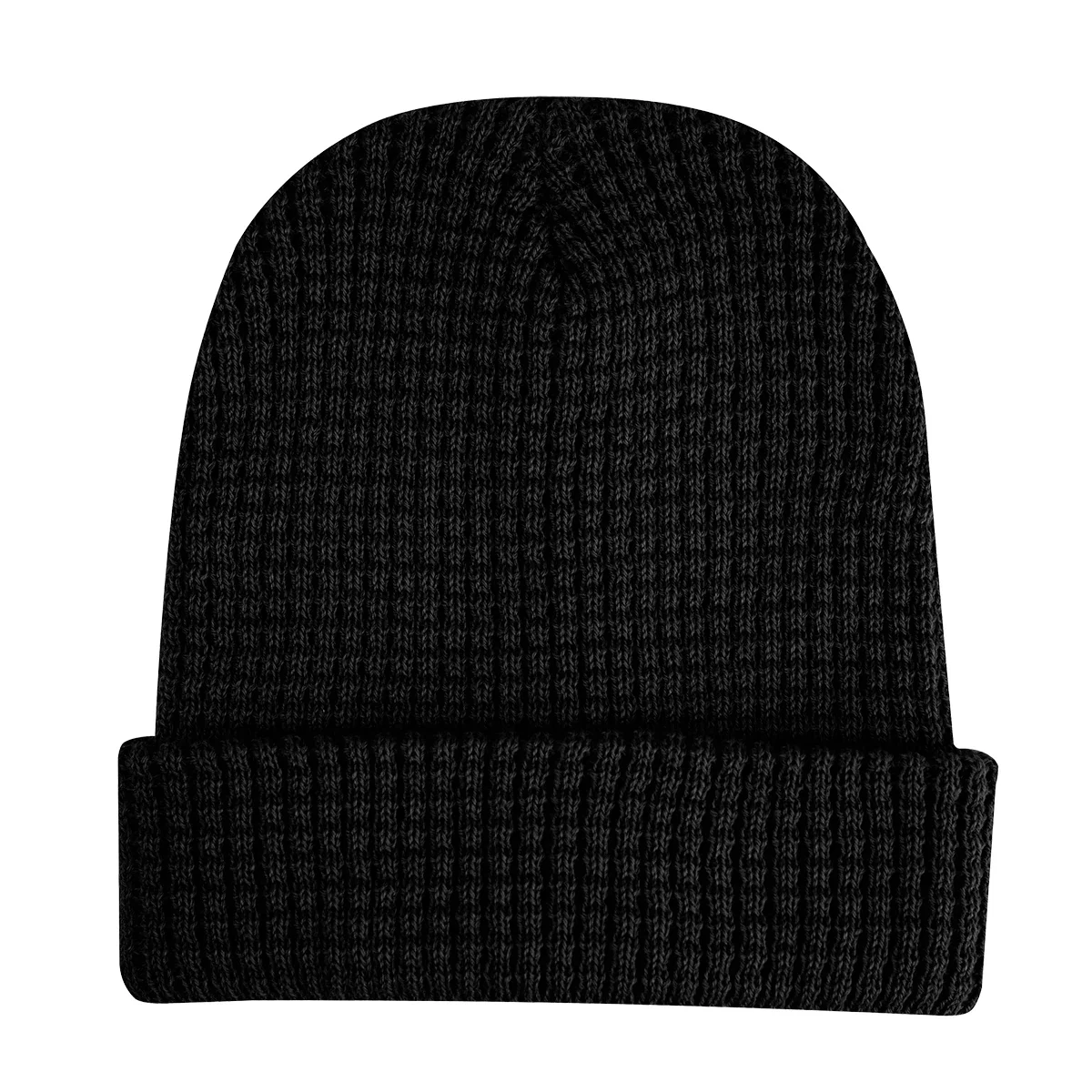 Forest green hat photographed from the side