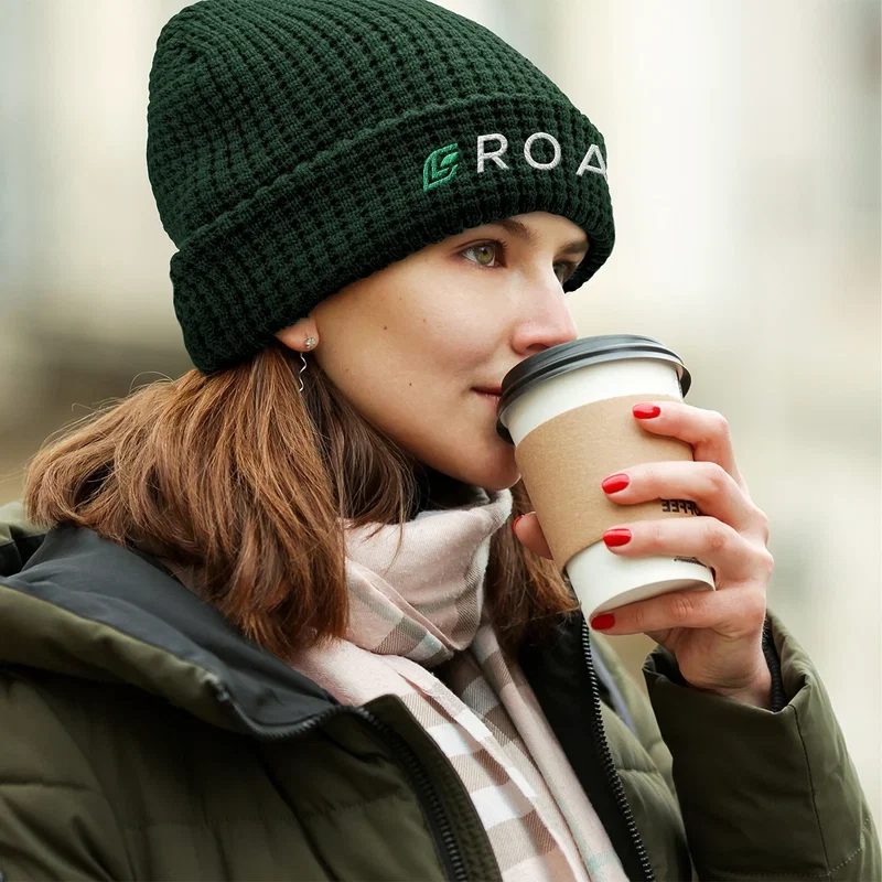 Whistler Waffle Knit rPET Beanie — view 8