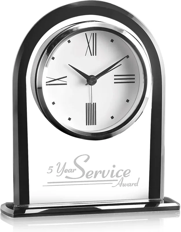 Whitby Clock - Black