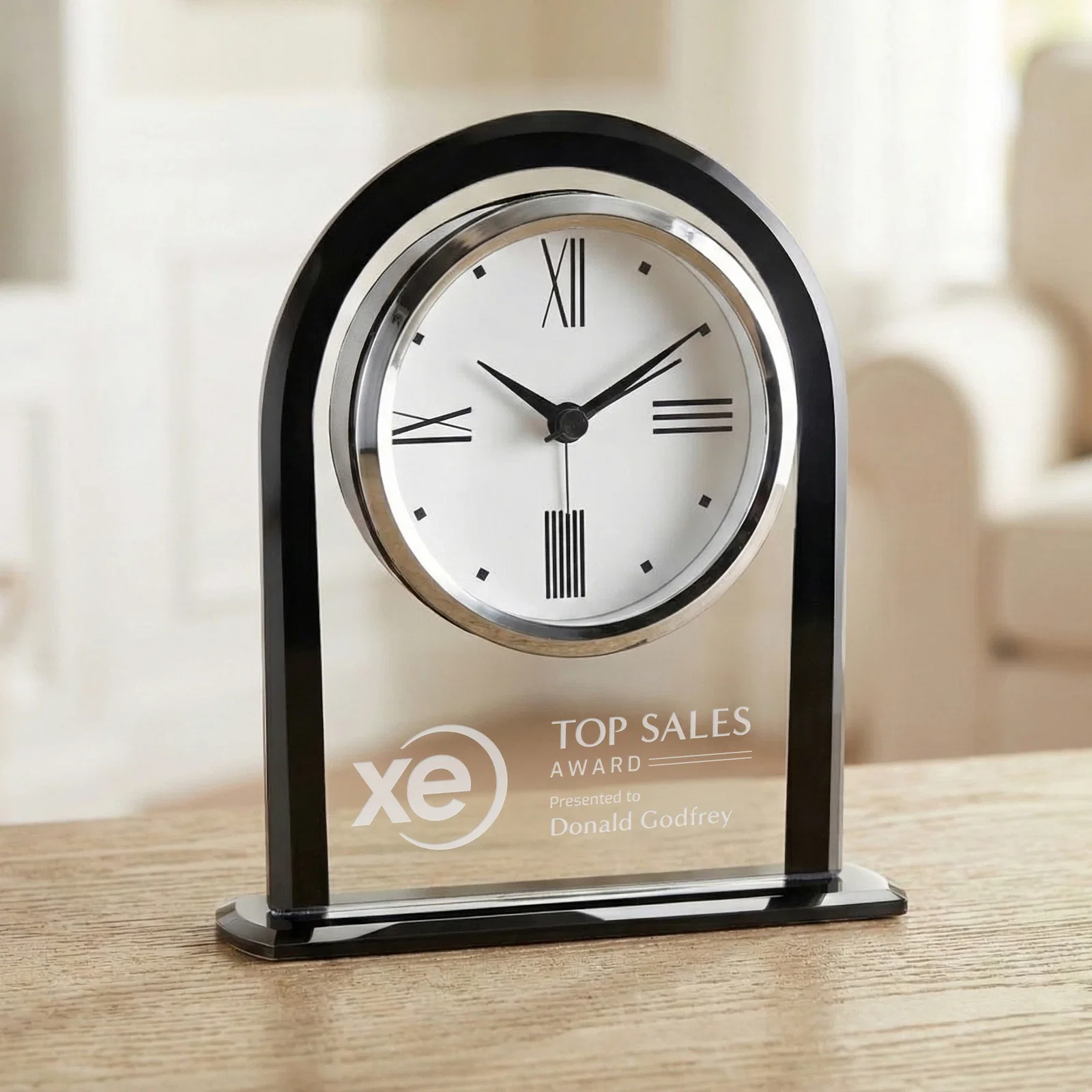 Whitby Clock - Black — view 2