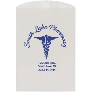 White Paper Candy & Cookie Bag, 4-3/4" x 6-3/4"