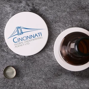 Whitehorse Ceramic Coaster