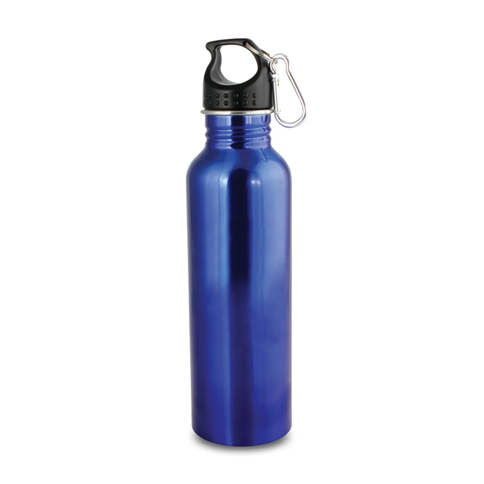 Personalized 25oz Wide Mouth Stainless Steel Carabiner Water Bottle for graduation ceremonies