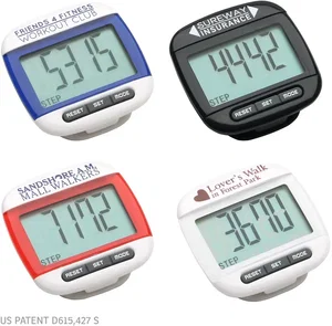Widescreen Walker LCD Pedometer