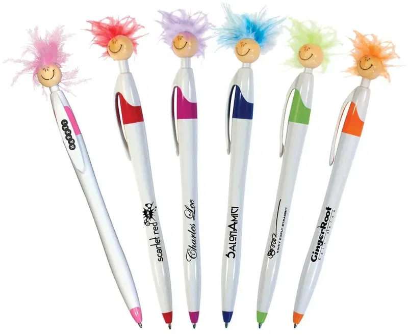 Wild Smilez Pen w/ Funky Hair — view 1