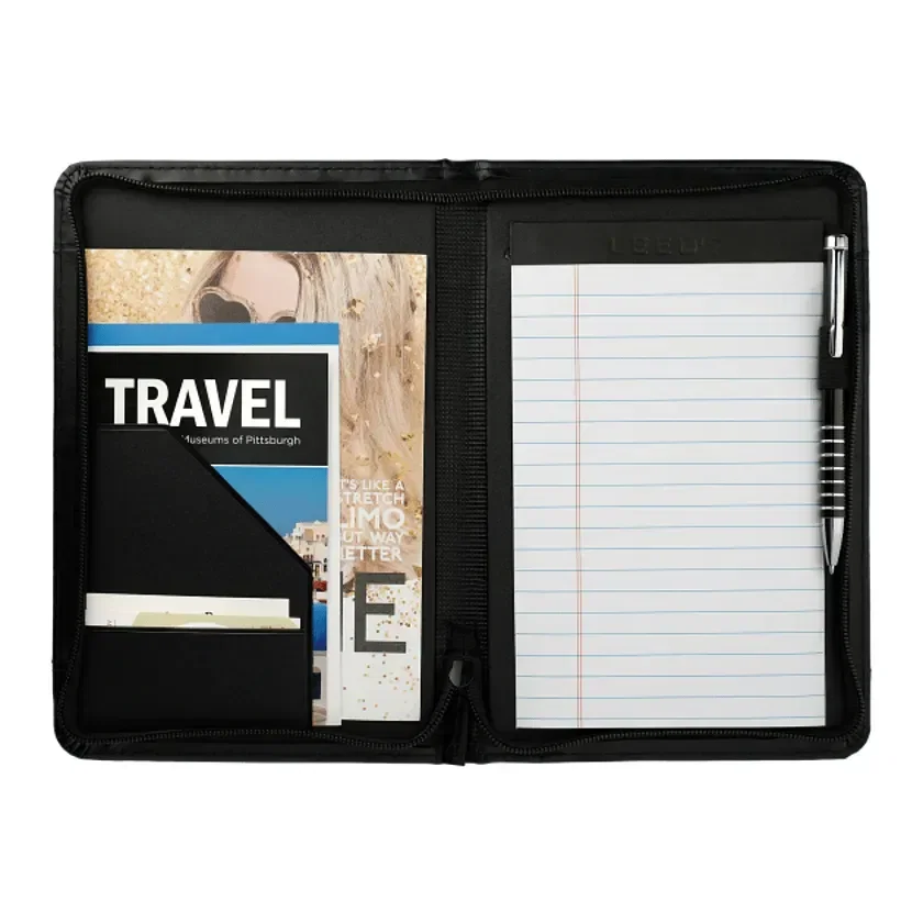 Windsor Impressions Jr. Zippered Padfolio with FSC® Mix Paper — view 2