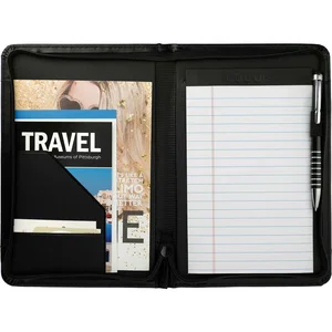 Windsor Impressions Jr. Zippered Padfolio, 8" x 5" Pad