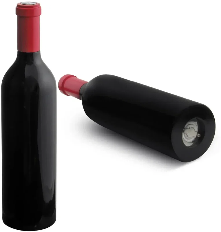 Custom Wine Bottle Spice Mill — view 3