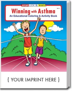 Winning with Asthma Coloring Book & Activity Book