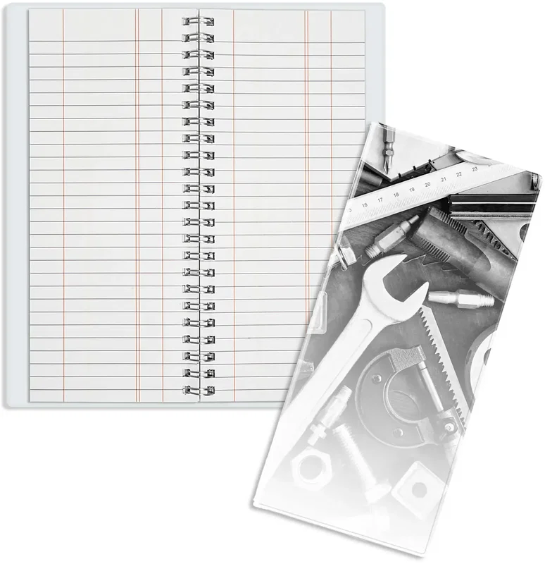 Custom Wire-O Tally Book (200 Pages) — view 33