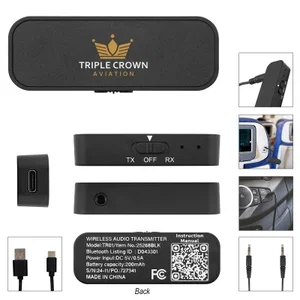 Wireless Audio Transmitter & Receiver