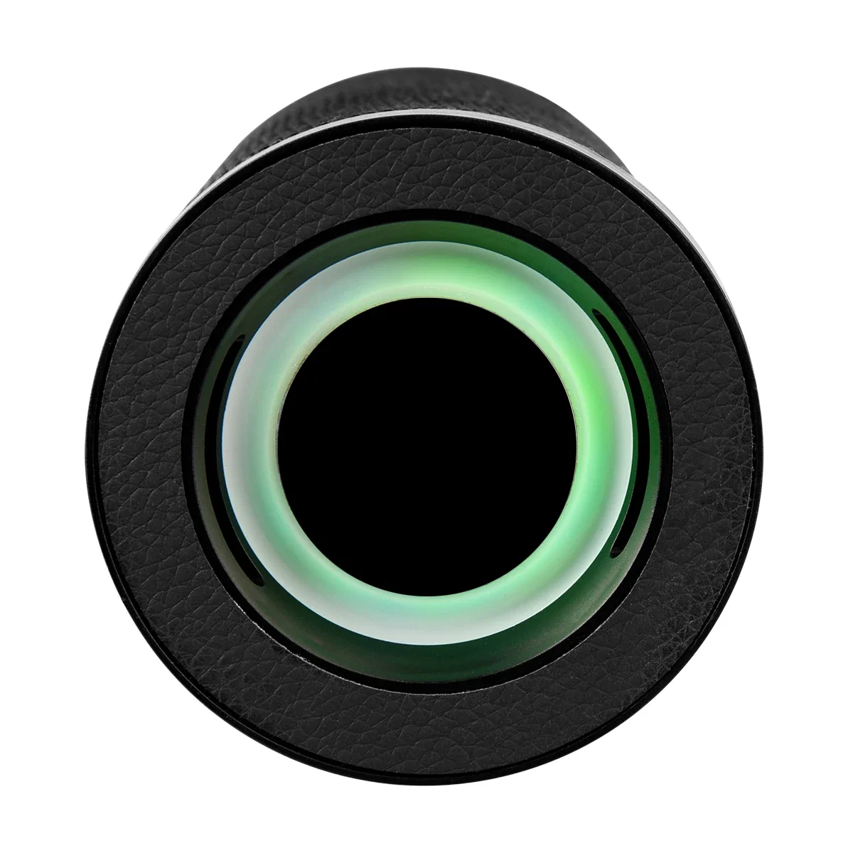 Mesh wrapping the black cylindrical body