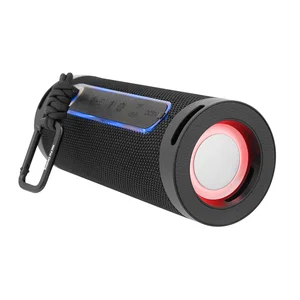 Wireless Barrel Speaker Flashlight