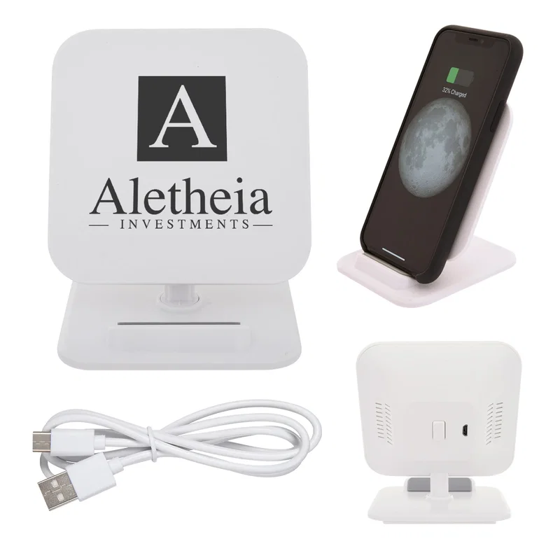 Wireless Charging Pad Phone Stand — view 3