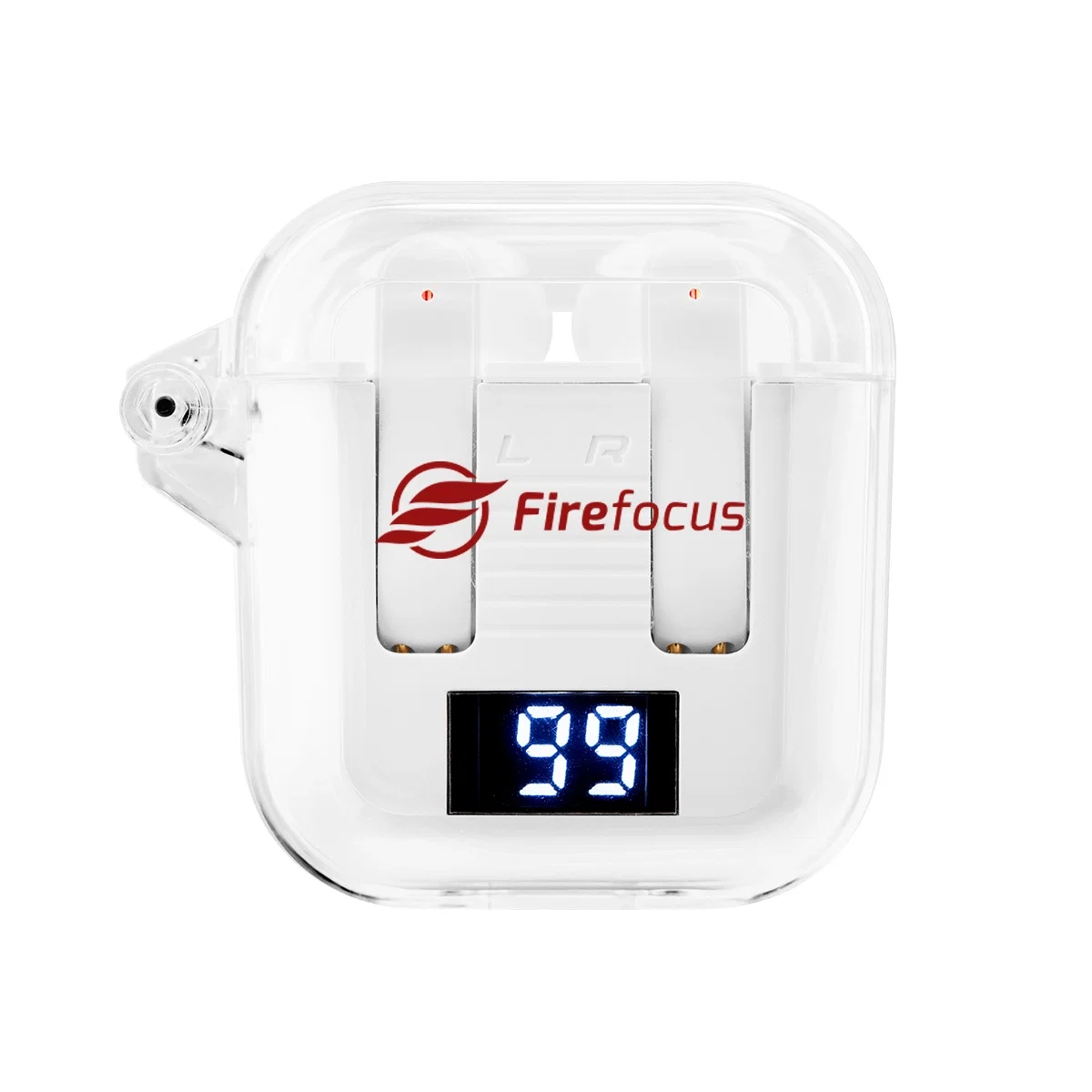 Digital readout showing the remaining battery level