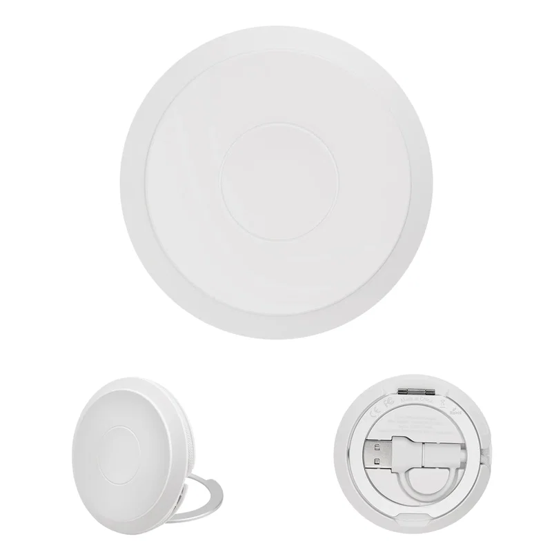 Charging pad measuring under three inches across
