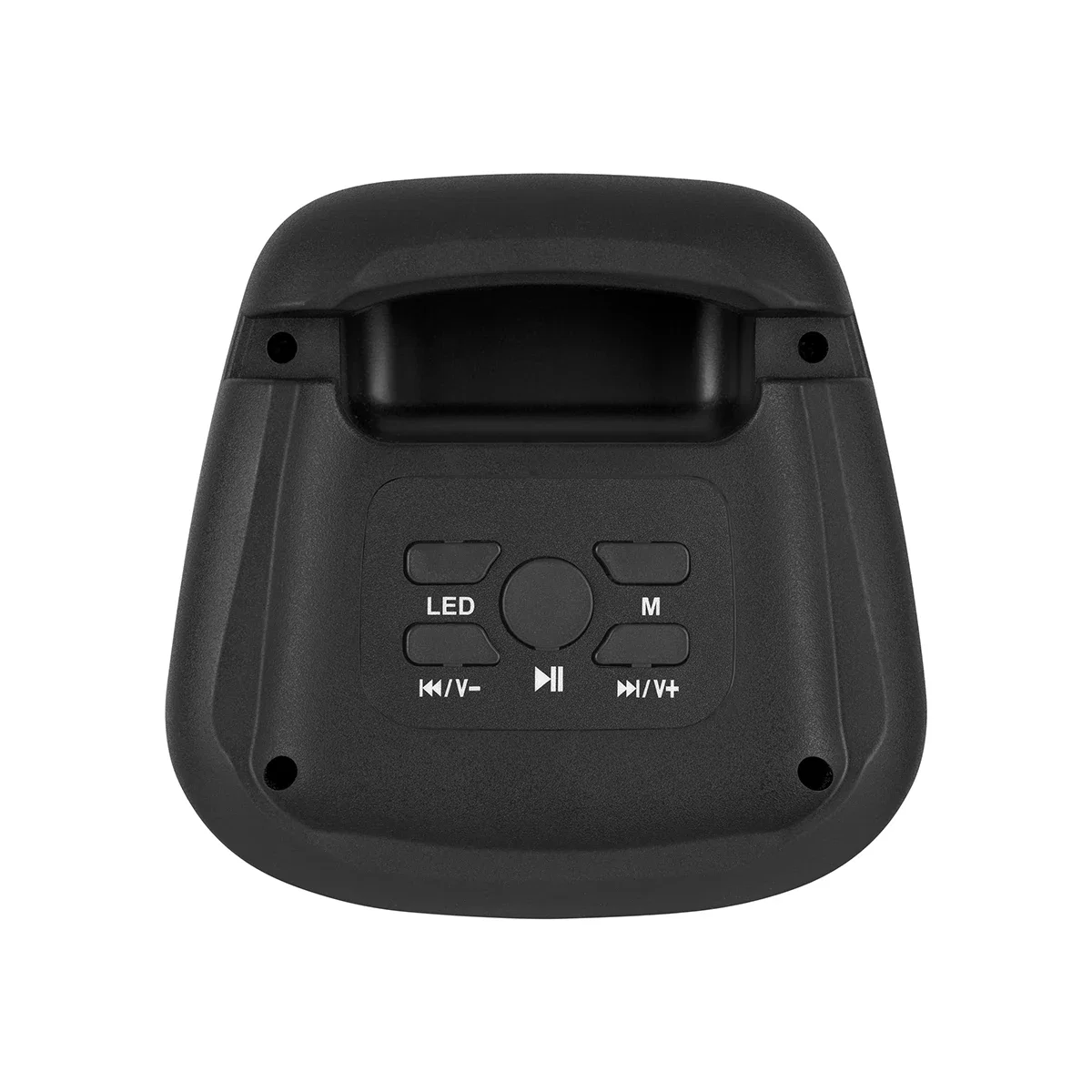 Phone seated in the cradle above the speaker grille