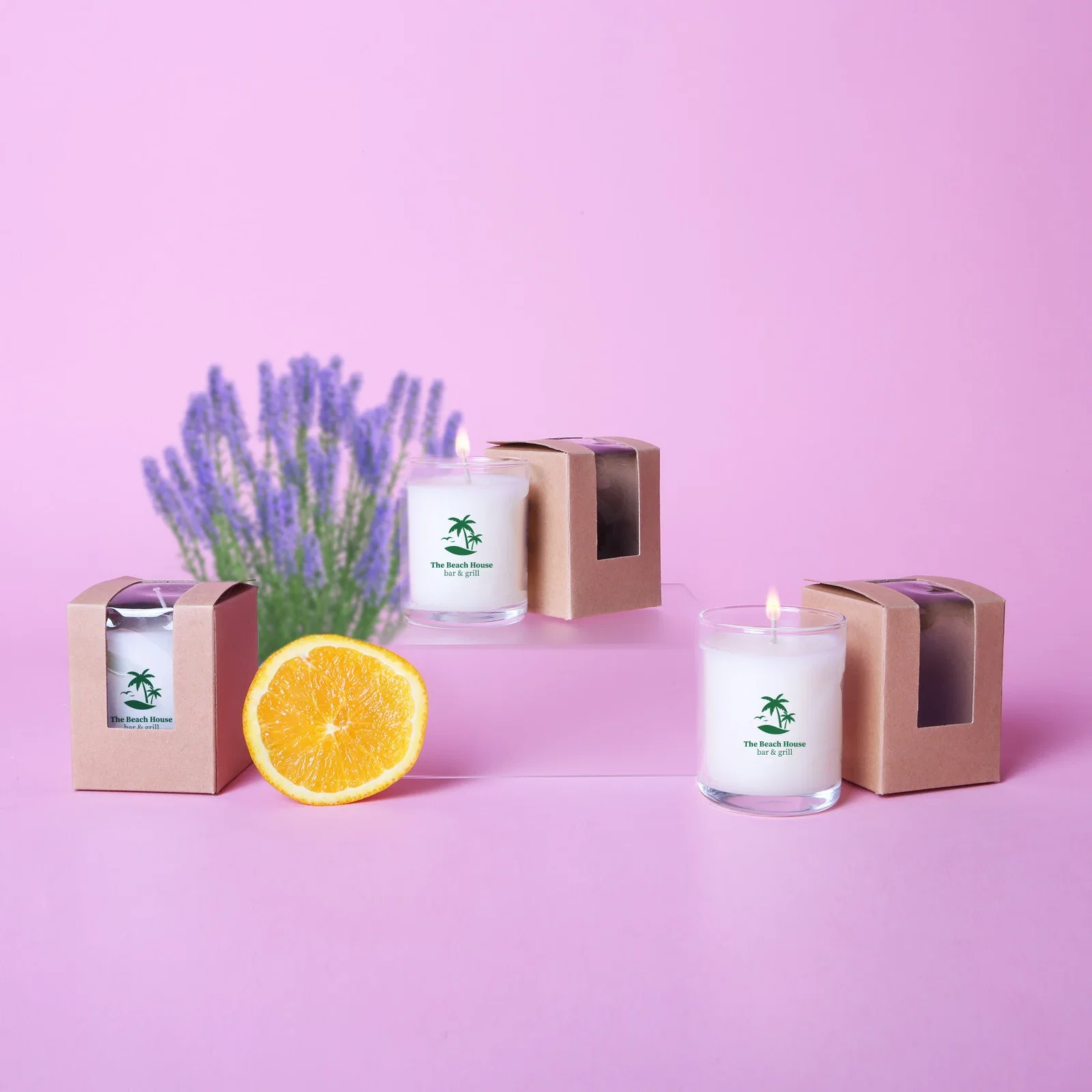 Wixie Candle with Kraft Paper Box: 3 oz — view 3