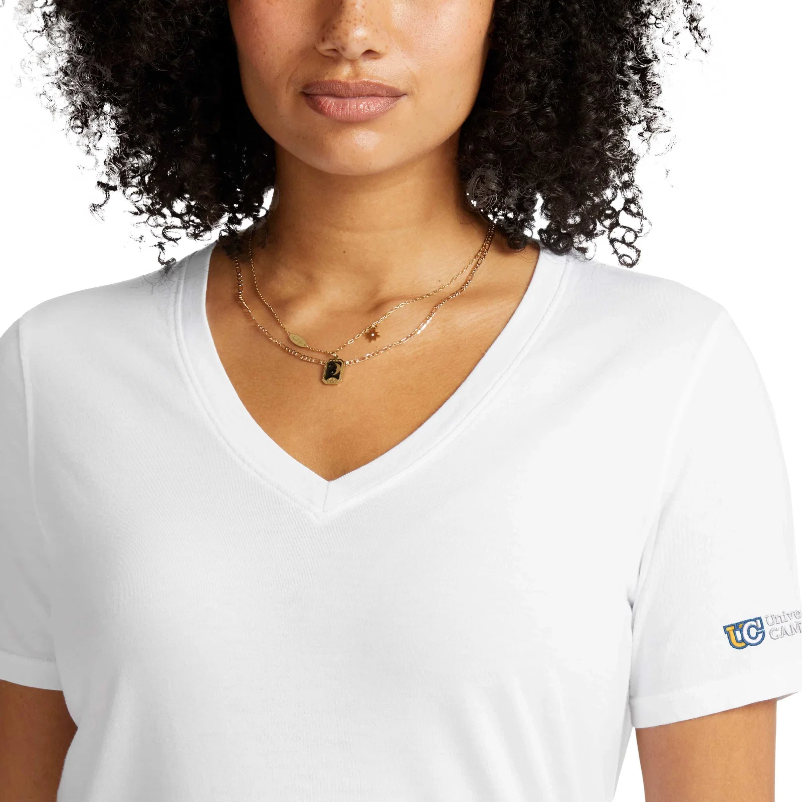 Women's American Giant Classic Cotton V-Neck T-Shirt — view 28