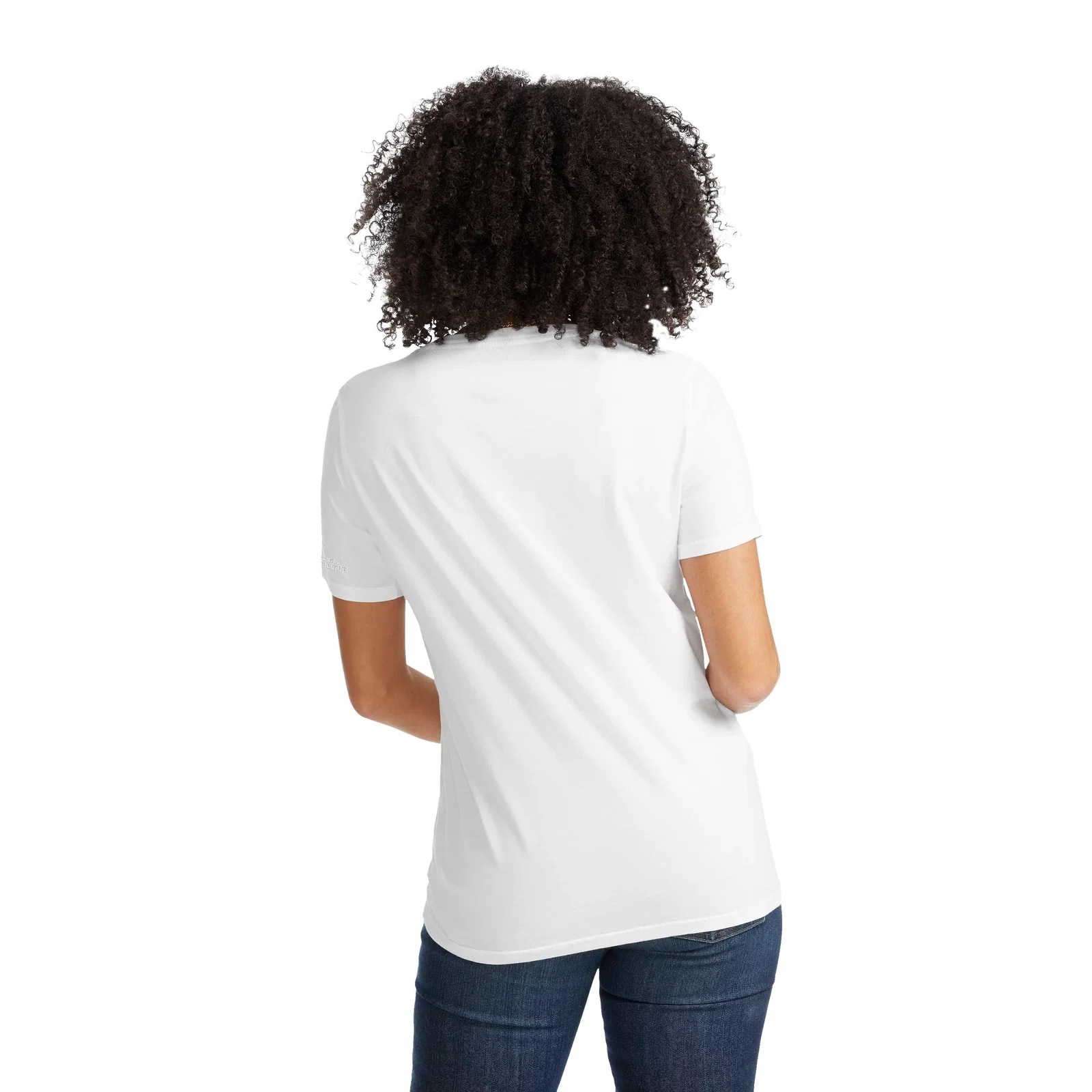 Women's American Giant Classic Cotton V-Neck T-Shirt — view 29