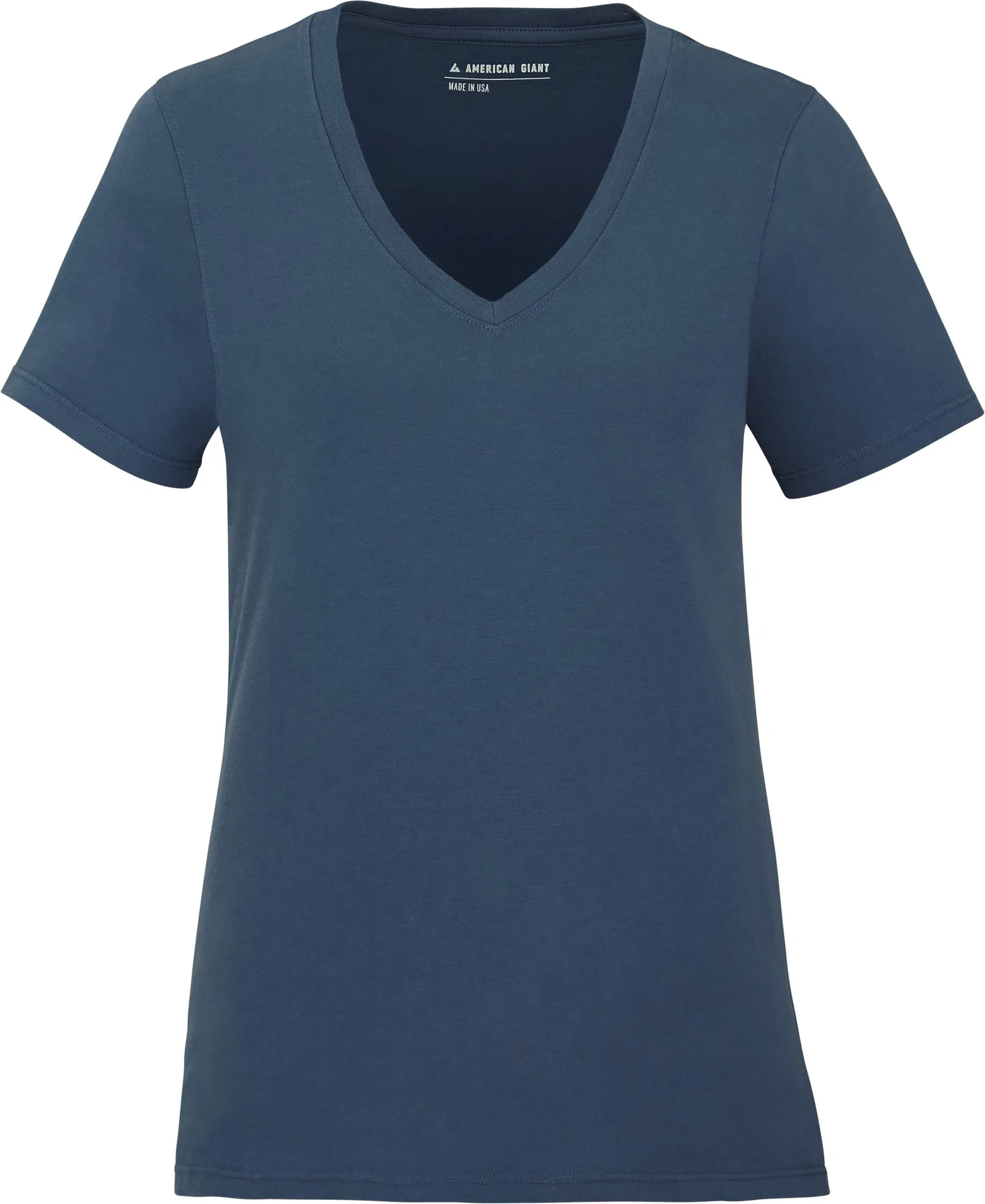 Women's American Giant Classic Cotton V-Neck T-Shirt — view 40