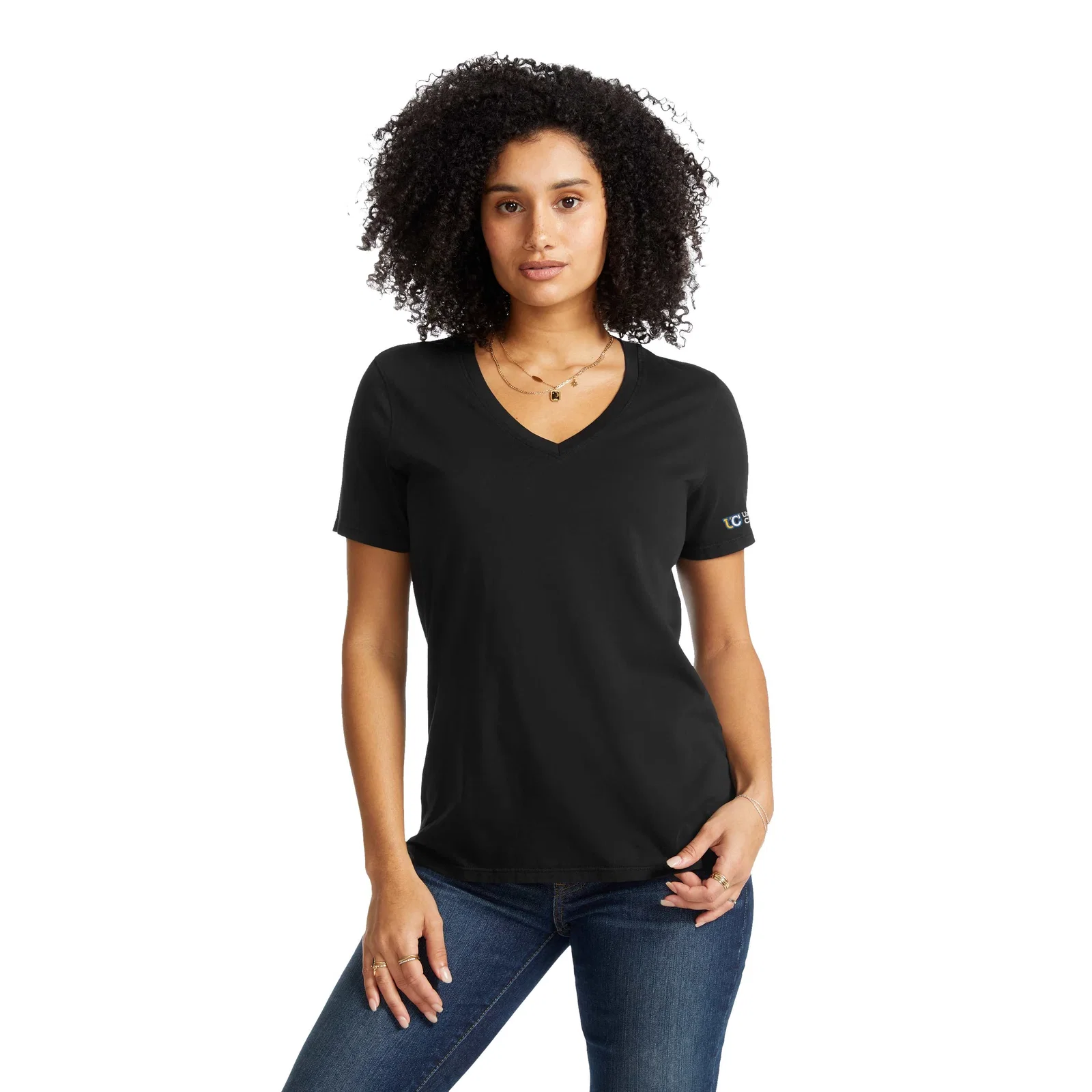 Women's American Giant Classic Cotton V-Neck T-Shirt — view 51