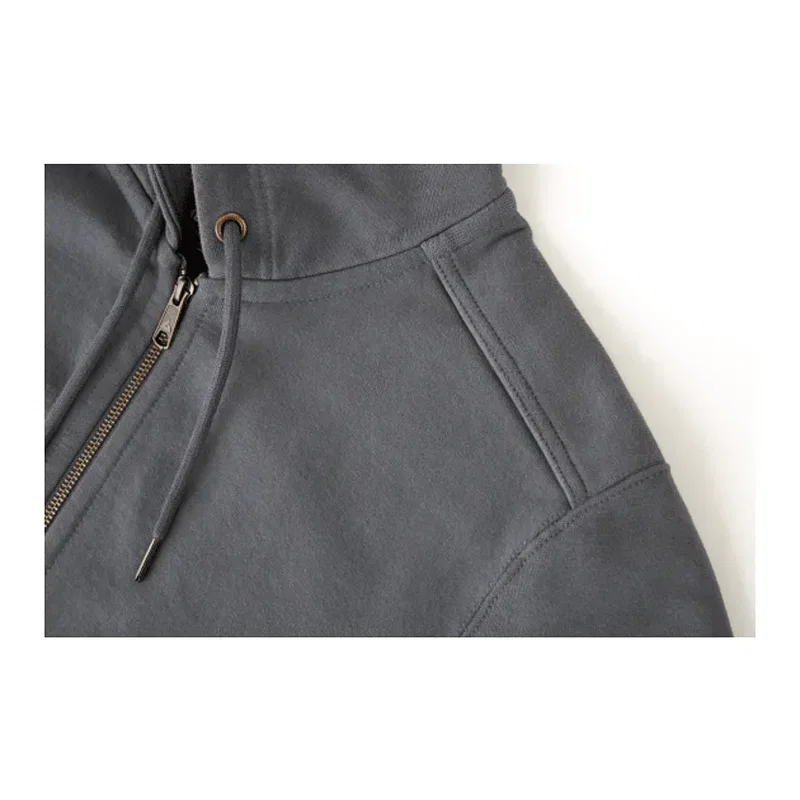 Women's American Giant Classic Full Zip Heavyweight Fleece Hoodie — view 15
