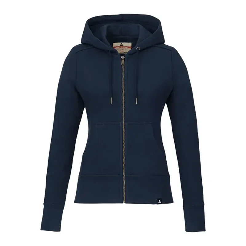 Women's American Giant Classic Full Zip Heavyweight Fleece Hoodie — view 5