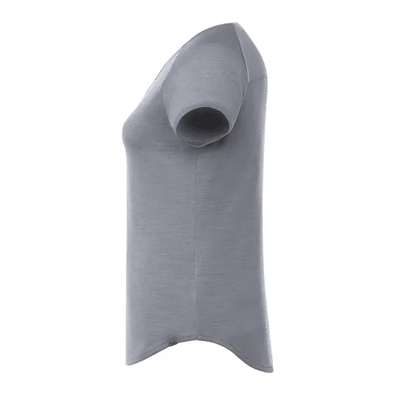 Custom Women's Short Sleeve Curved Hem Tee - Amos Eco — view 15