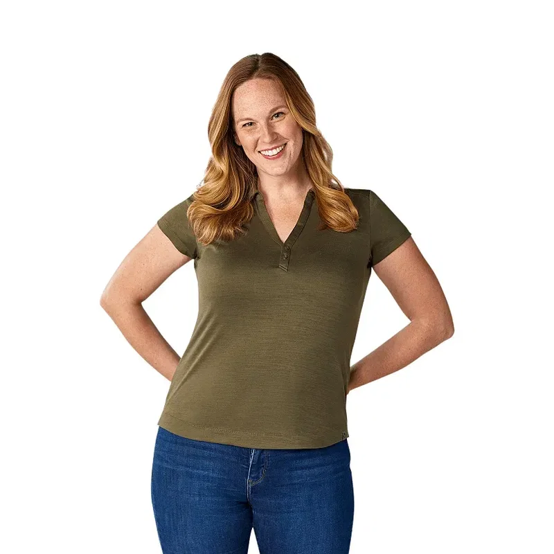 Custom Branded Eco Performance Polo for Women — view 12