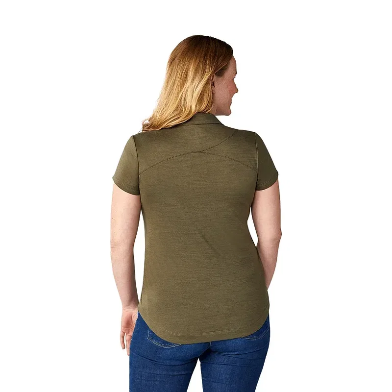 Custom Branded Eco Performance Polo for Women — view 13