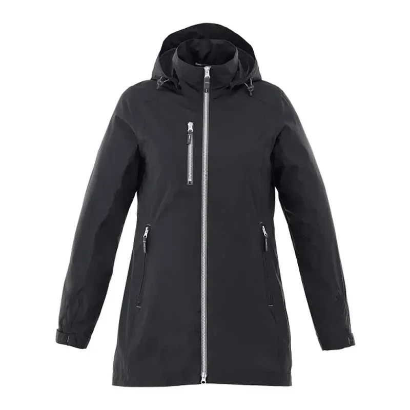 Custom Branded Women's Ansel Waterproof Jacket — view 10