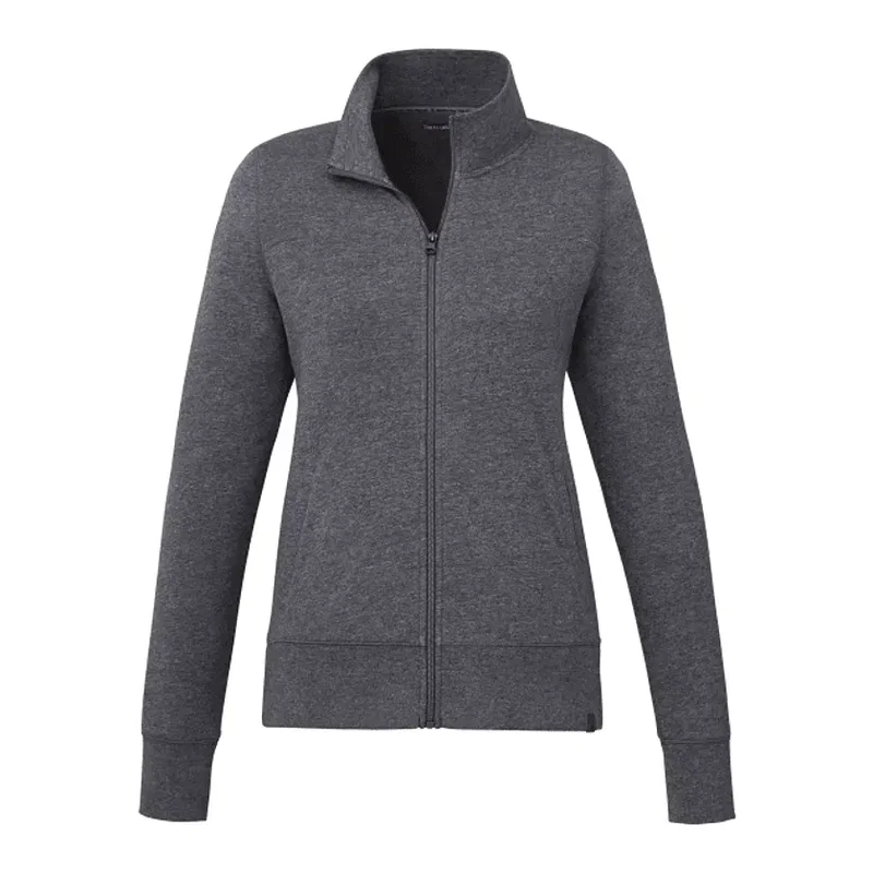 Custom Argus Eco Fleece Full Zip for Women — view 15