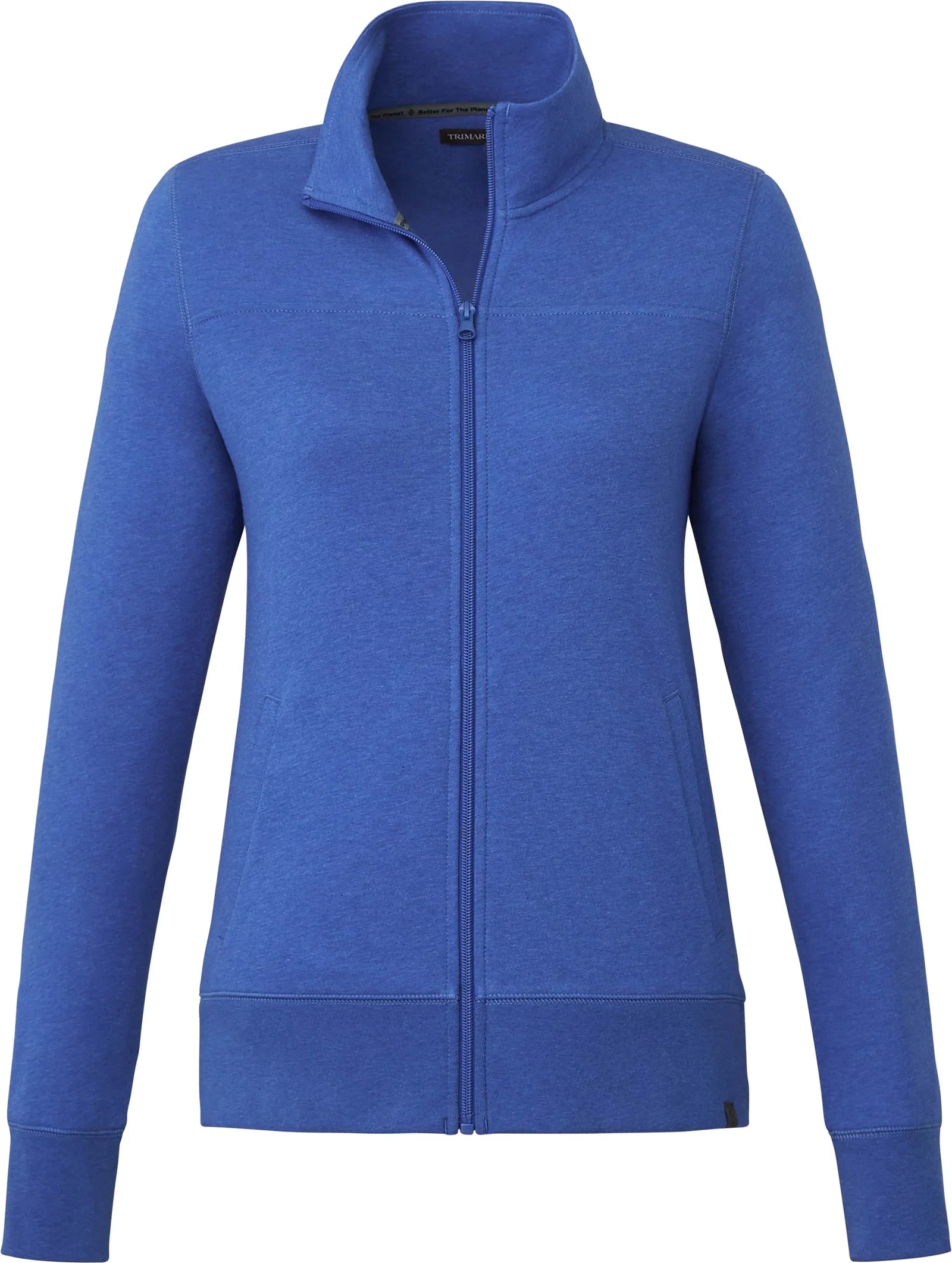 Custom Argus Eco Fleece Full Zip for Women — view 20