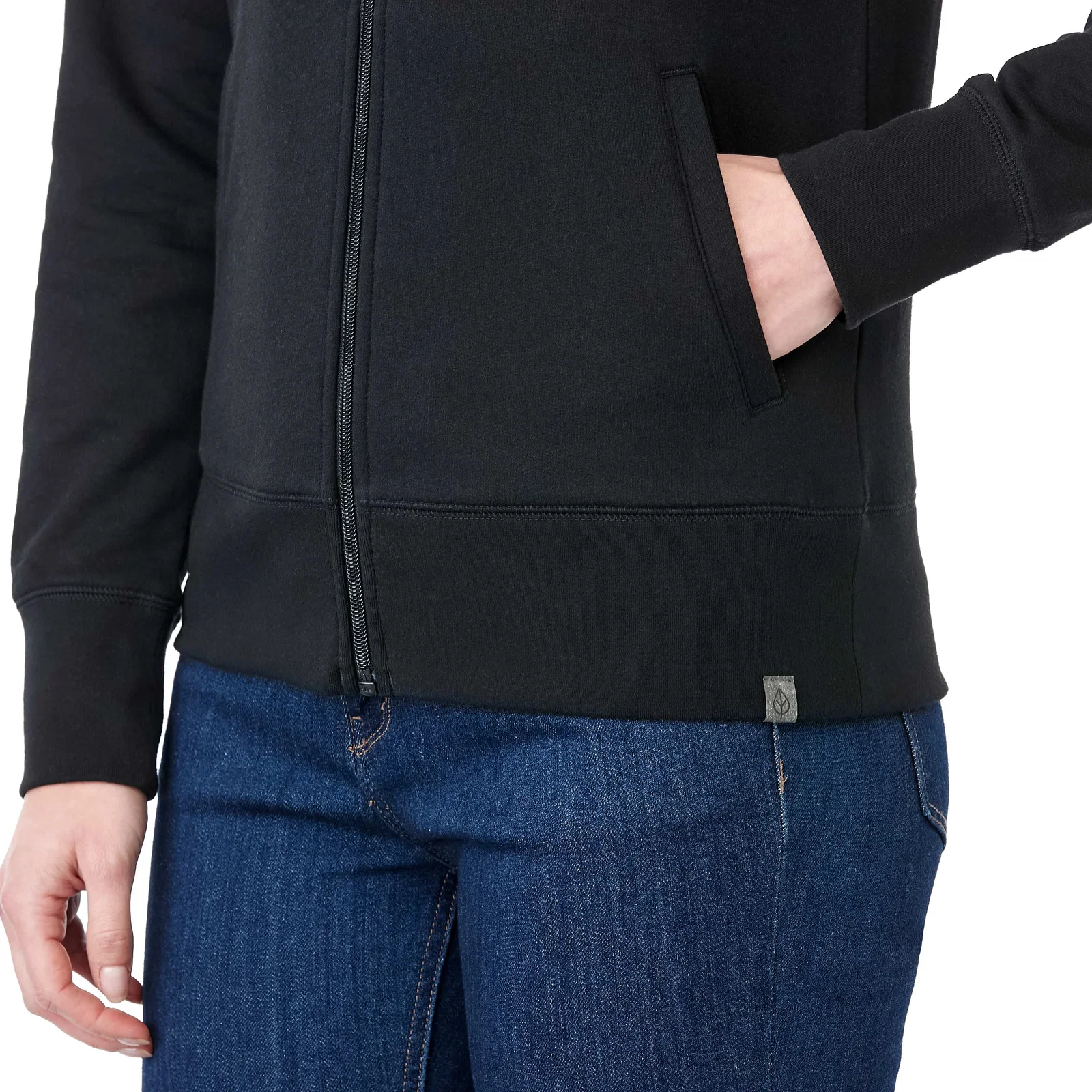 Custom Argus Eco Fleece Full Zip for Women — view 29
