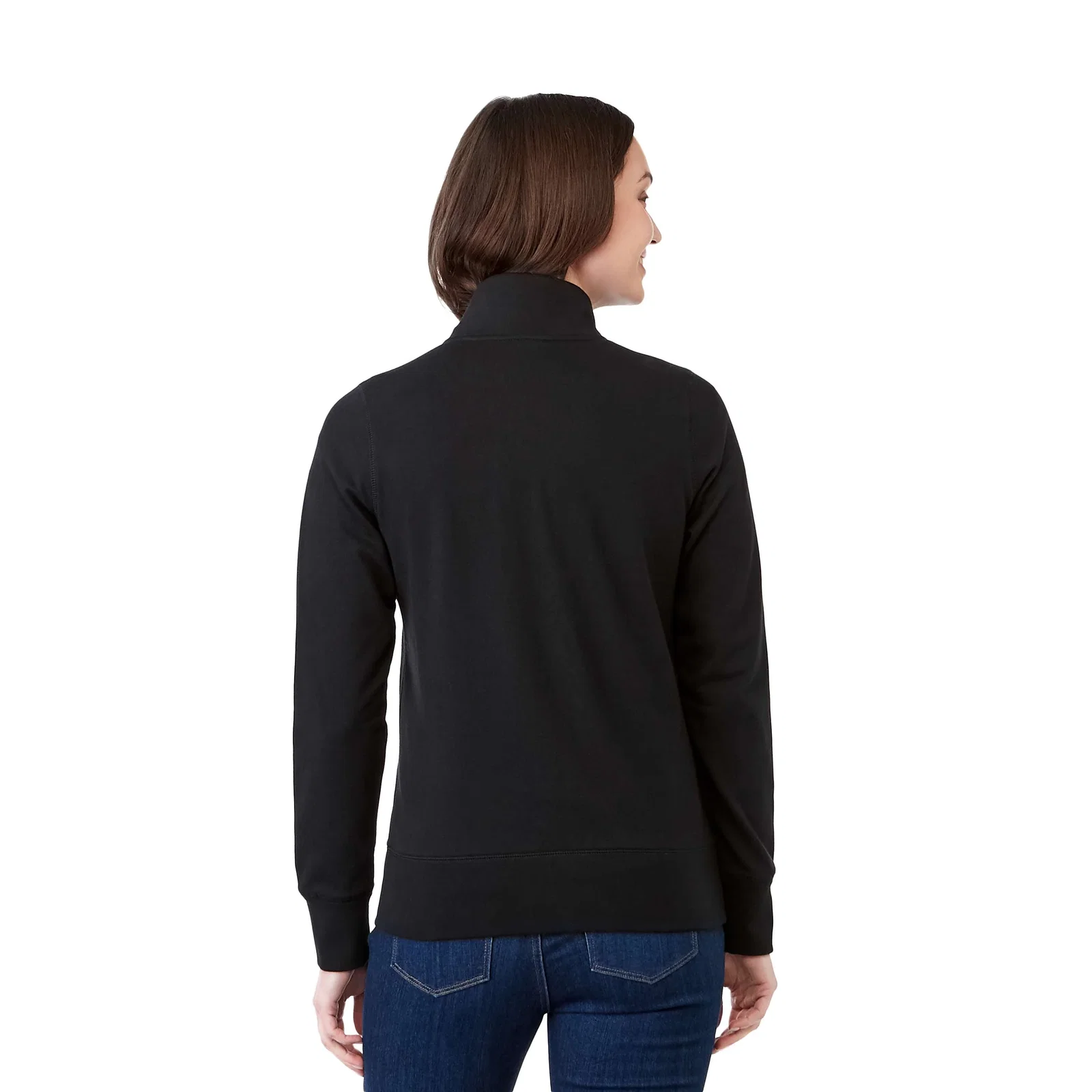 Custom Argus Eco Fleece Full Zip for Women — view 31