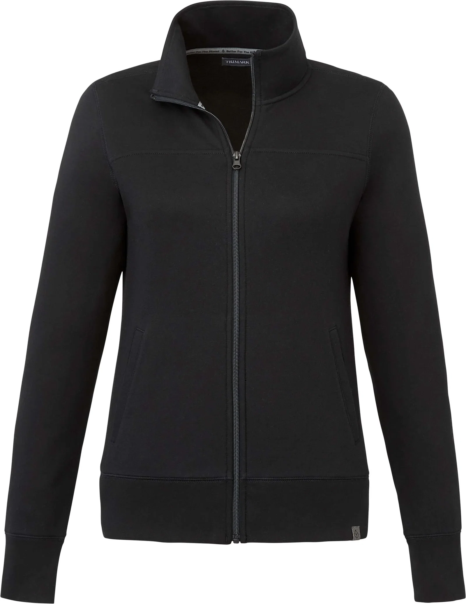 Custom Argus Eco Fleece Full Zip for Women — view 32